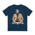 Printify T-Shirt French Navy / 2XS Statue Collage with Lions - Modern Collage - Front Design