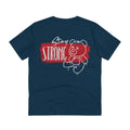 Printify T-Shirt French Navy / 2XS Stay Strong Bear - Streetwear - Teddy - Back Design