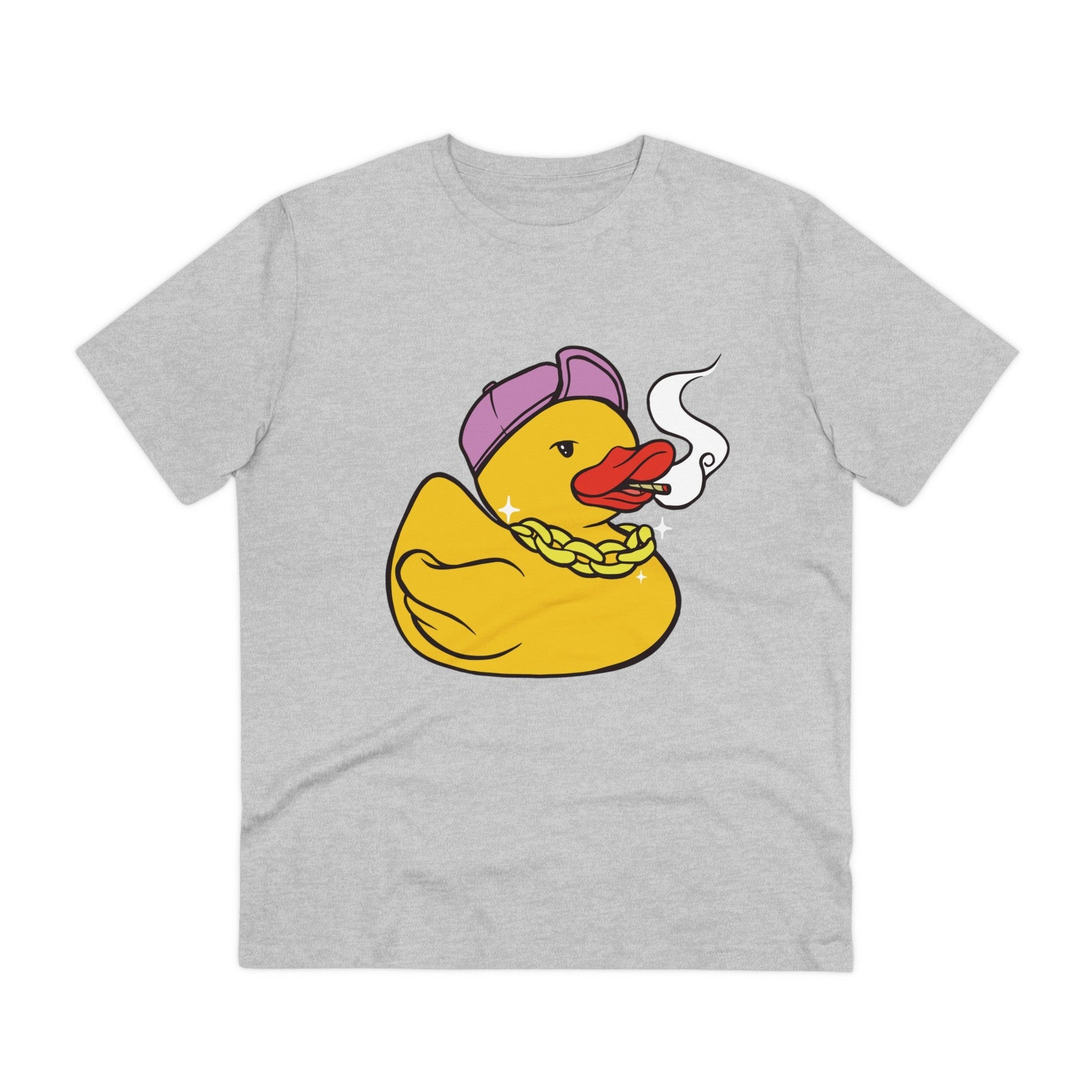 Printify T-Shirt Heather Grey / 2XS Stoner - Rubber Duck - Front Design