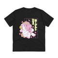 Printify T-Shirt Black / 2XS Strawberry cute Unicorn - Unicorn World - Back Design