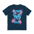 Printify T-Shirt French Navy / 2XS Street Rules Bear - Streetwear - Teddy - Back Design