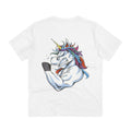Printify T-Shirt White / 2XS Strong Mad Unicorn - Unicorn World - Back Design