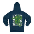 Printify Hoodie French Navy / S Subincisum - Cartoon Plants - Hoodie - Back Design