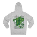 Printify Hoodie Heather Grey / S Subincisum - Cartoon Plants - Hoodie - Back Design
