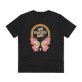 Printify T-Shirt Black / 2XS Sun Powered Body Butterfly - Hippie Retro - Front Design