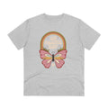 Printify T-Shirt Heather Grey / 2XS Sun Powered Body Butterfly - Hippie Retro - Front Design