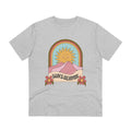 Printify T-Shirt Heather Grey / 2XS Sun´s Beamin - Hippie Retro - Front Design