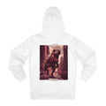 Printify Hoodie White / S T-Rex Action - Streetwear - Reality Check - Hoodie - Back Design
