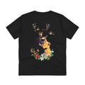 Printify T-Shirt Black / 2XS The Deers - Animal Human - Back Design