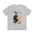Printify T-Shirt Heather Grey / 2XS The Deers - Animal Human - Back Design