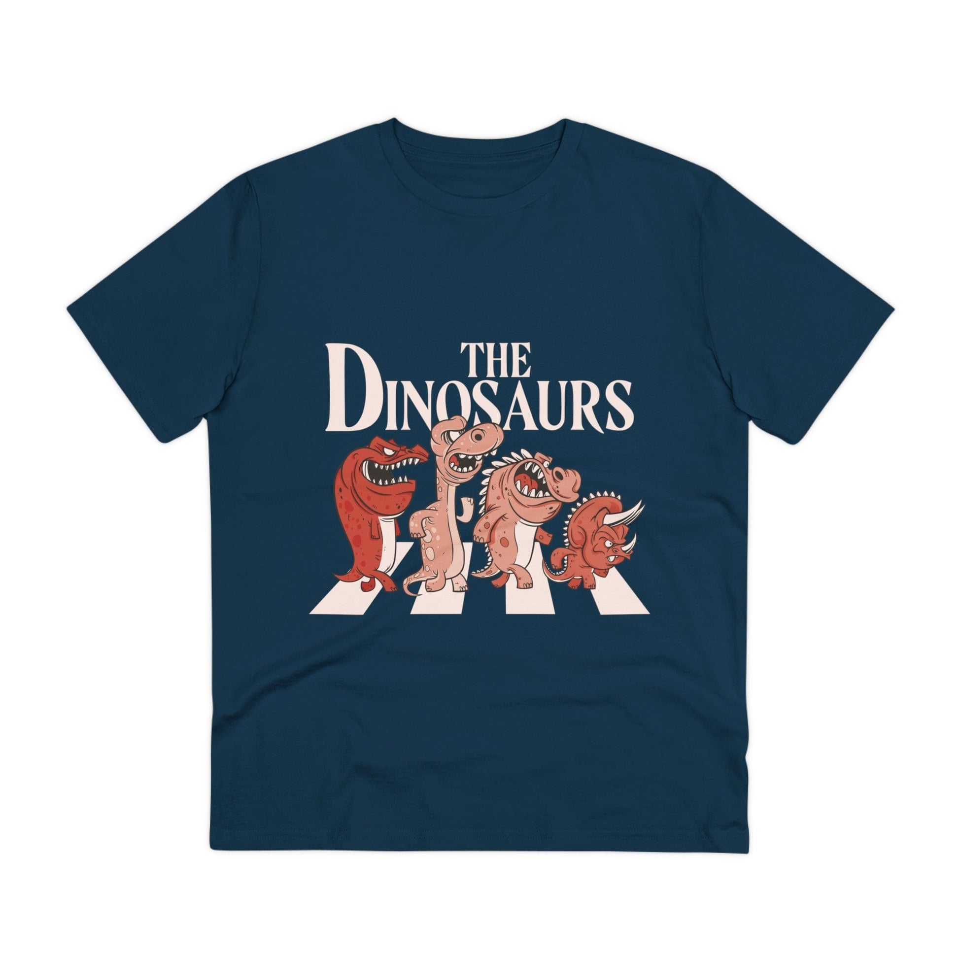 Printify T-Shirt French Navy / 2XS The Dinosaurs - Film Parodie - Front Design