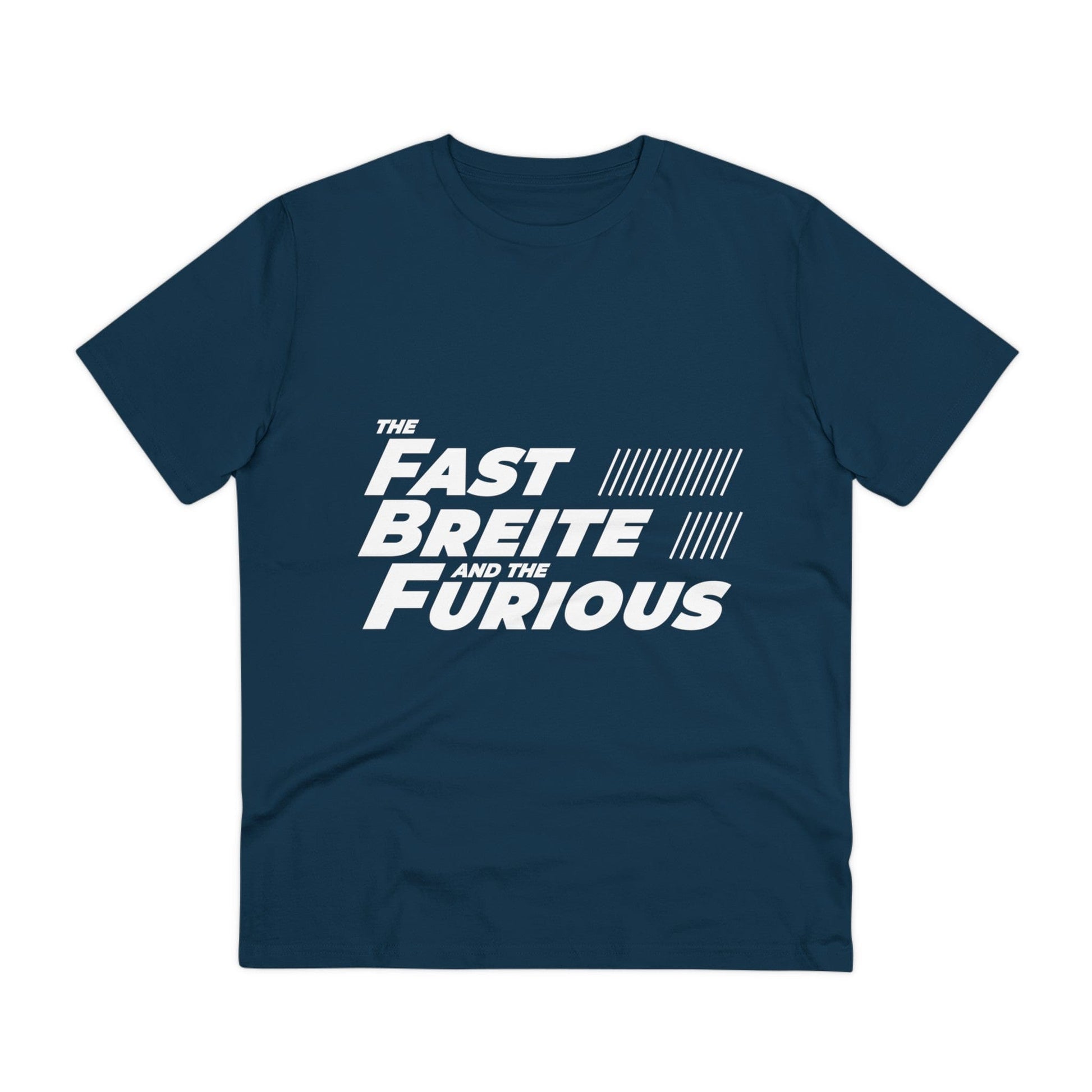 Printify T-Shirt French Navy / 2XS The Fast Breite and the Furious - Film Parodie - Front Design