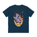 Printify T-Shirt French Navy / 2XS The Knight Unicorn - Unicorn World - Back Design