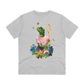 Printify T-Shirt Heather Grey / 2XS The Lizzard - Animal Human - Front Design