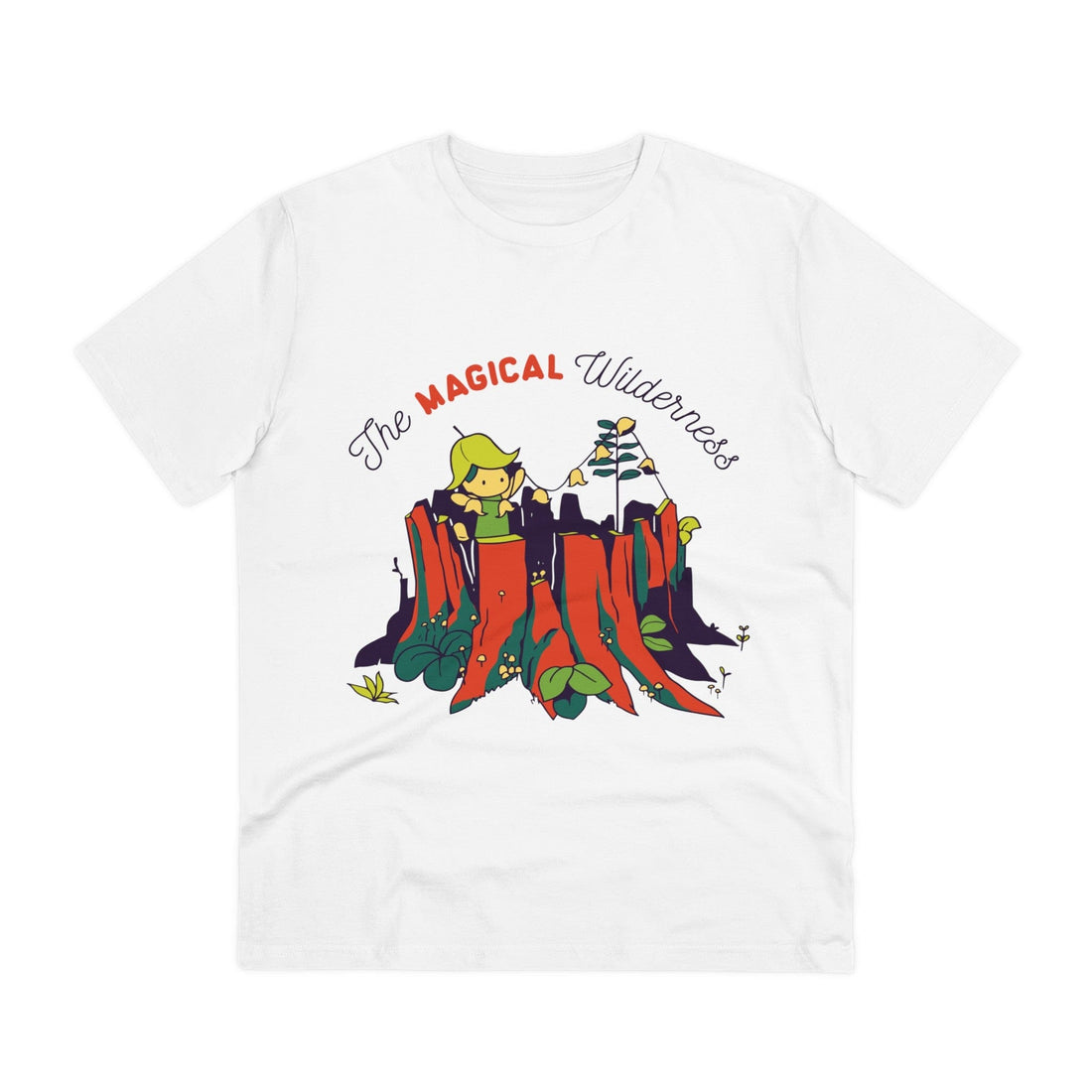 Printify T-Shirt White / 2XS The Magical Wilderness - Little Botanical - Front Design