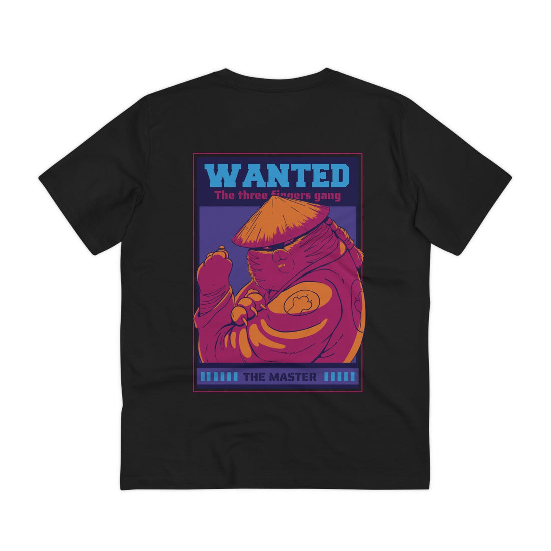 Printify T-Shirt Black / 2XS The Master - Cat Mafia - Back Design