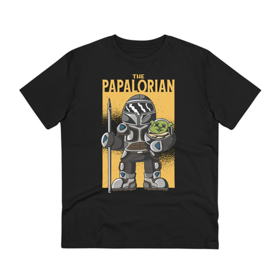 Printify T-Shirt Black / 2XS The Papalorian - Film Parodie - Front Design
