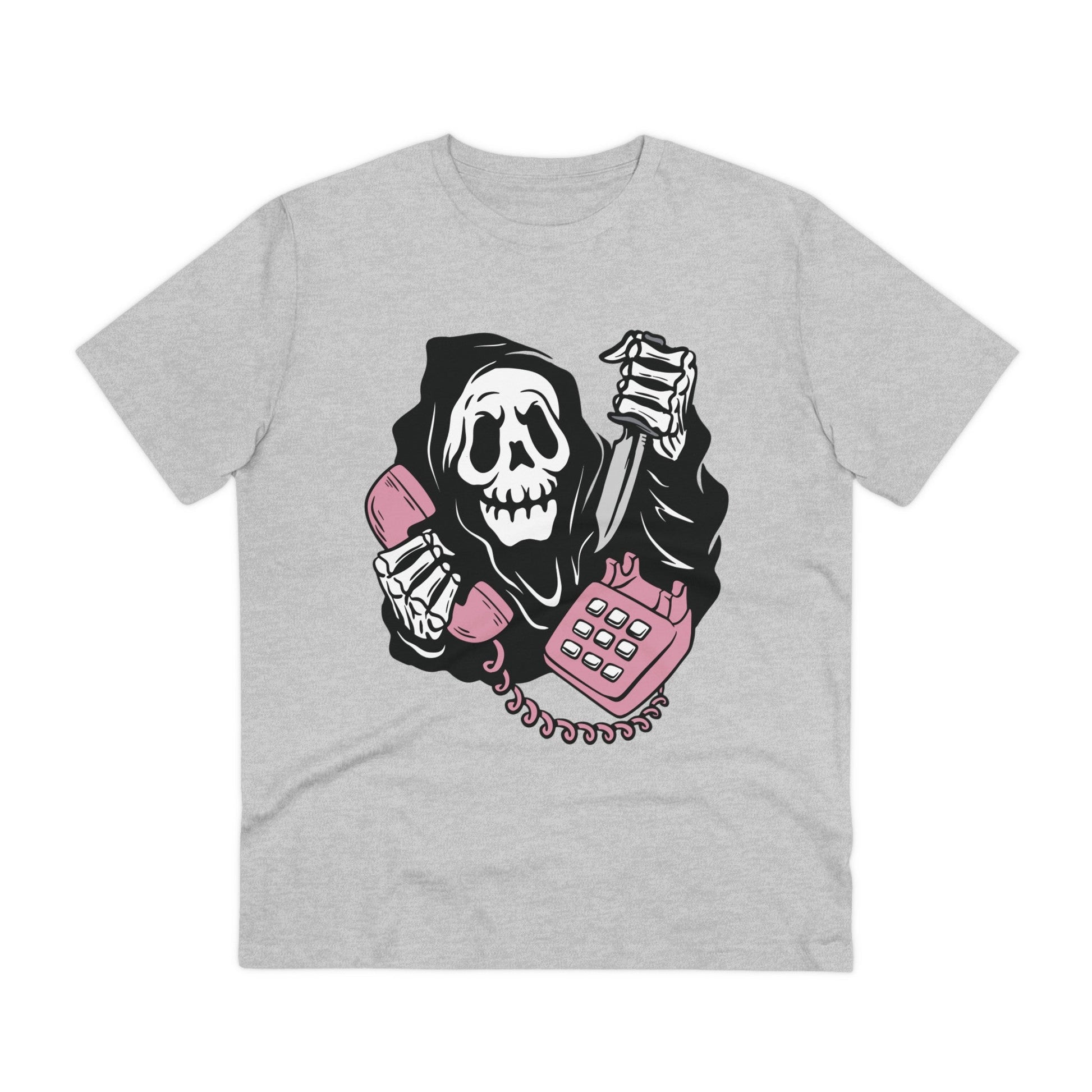 Printify T-Shirt Heather Grey / 2XS The Scream call - Film Parodie - Front Design