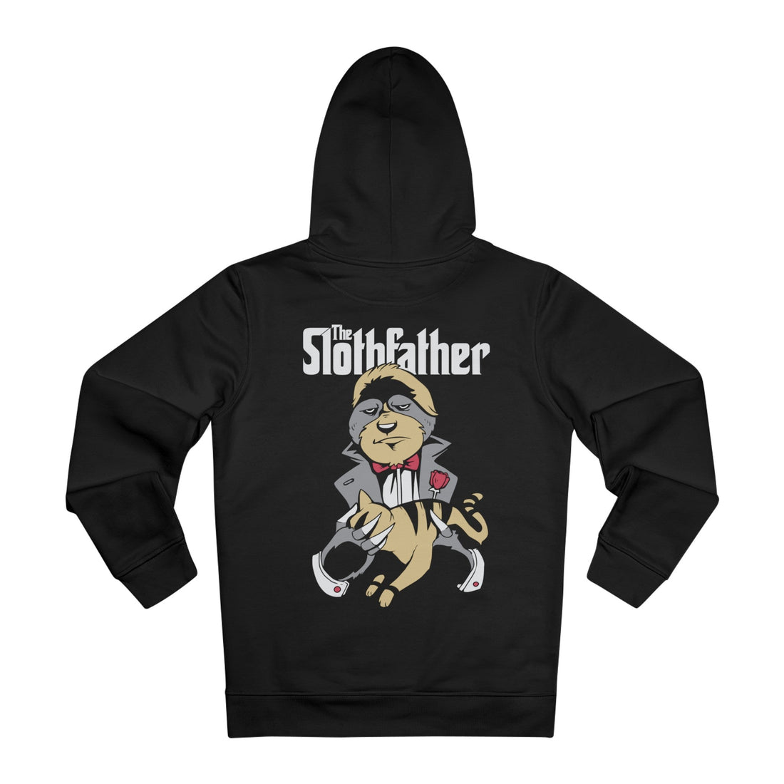 Printify Hoodie Black / M The Slothfather - Film Parodie - Hoodie - Back Design