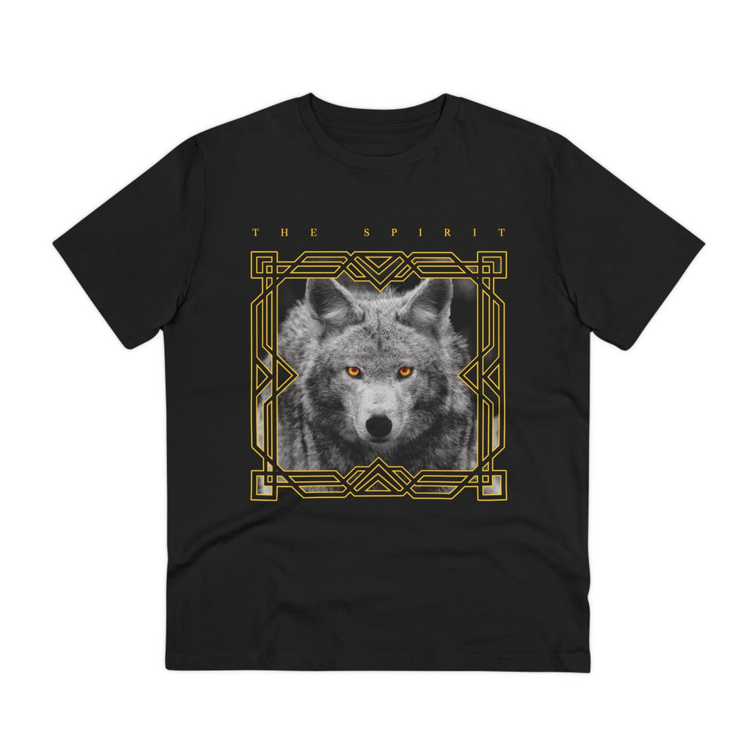 Printify T-Shirt Black / 2XS The Spirit Wolf - Streetwear - King Breaker - Front Design
