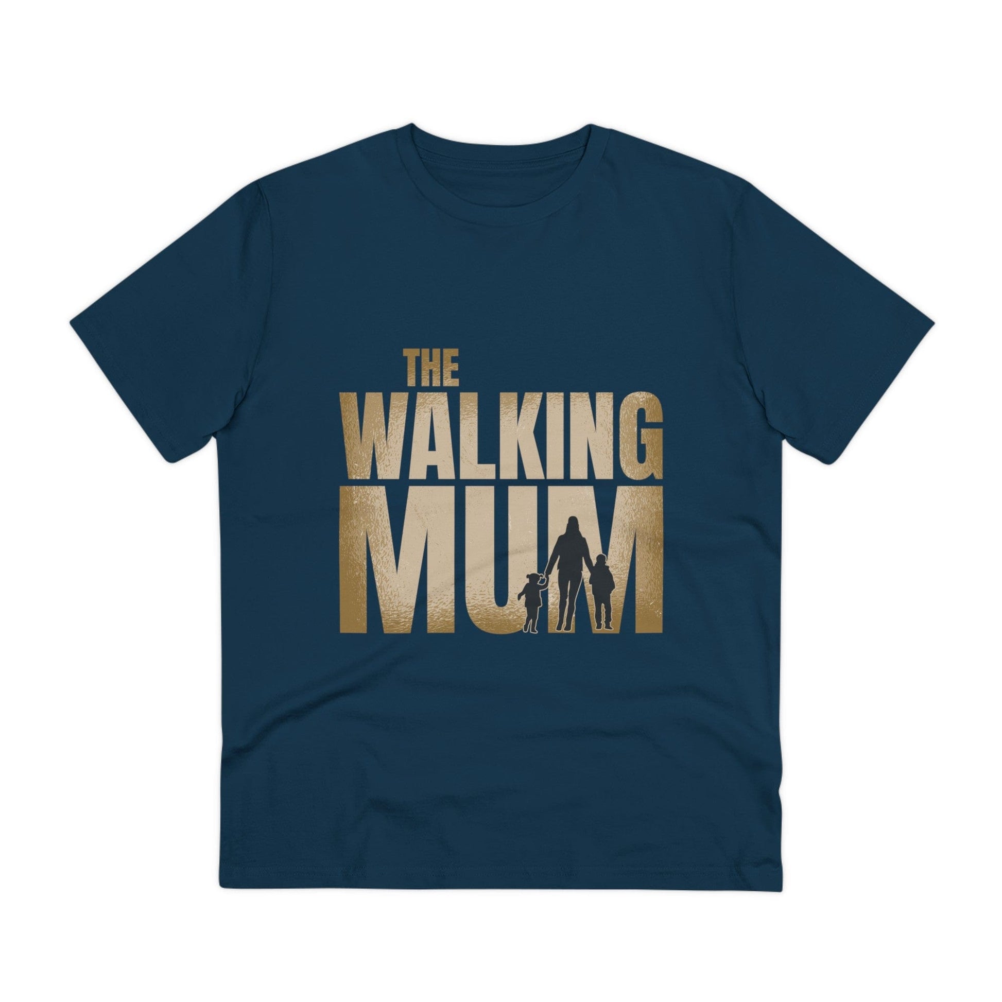 Printify T-Shirt French Navy / 2XS The walking Mum - Film Parodie - Front Design