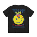 Printify T-Shirt Black / 2XS Thing and Smile to Life - Streetwear - Joker - Back Design