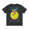 Printify T-Shirt Dark Heather Grey / 2XS Thing and Smile to Life - Streetwear - Joker - Back Design
