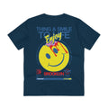 Printify T-Shirt French Navy / 2XS Thing and Smile to Life - Streetwear - Joker - Back Design