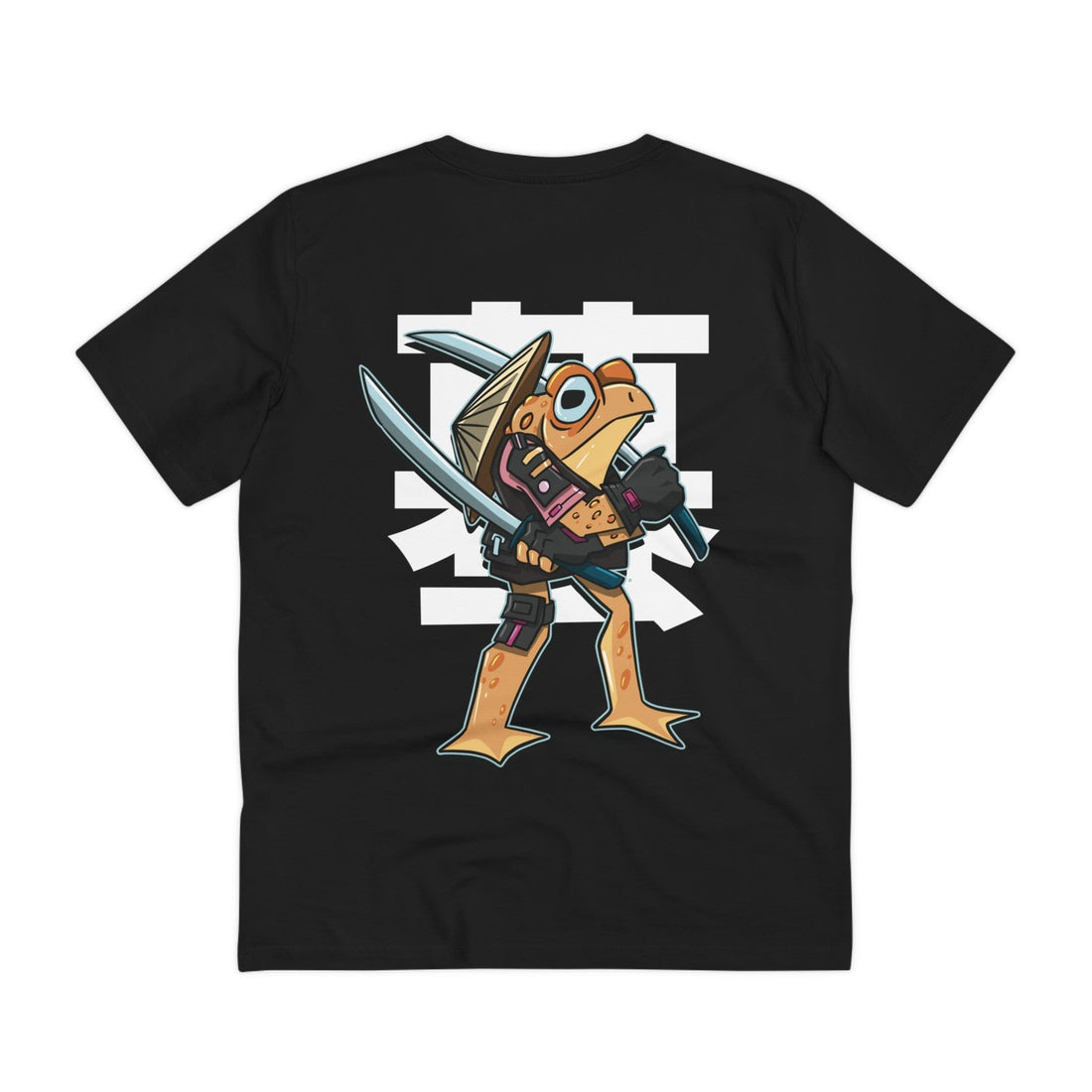 Printify T-Shirt Black / 2XS Toad - Warrior Animals - Back Design