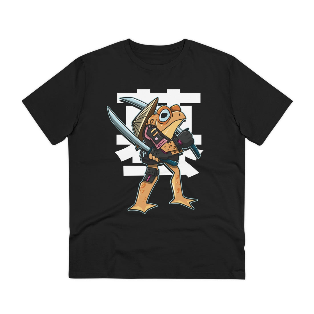 Printify T-Shirt Black / 2XS Toad - Warrior Animals - Front Design