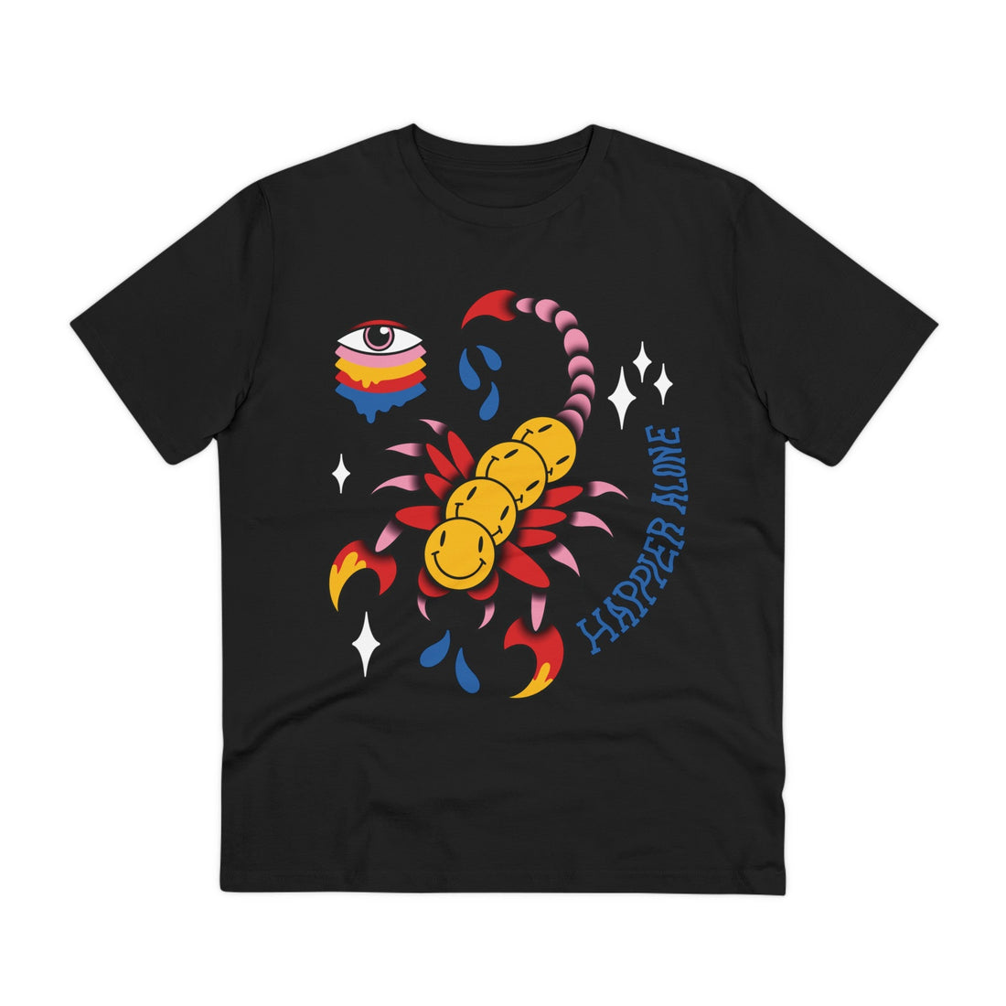Printify T-Shirt Black / 2XS Trippy Centipede - Trippy Tattoo - Front Design