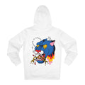 Printify Hoodie White / S Trippy Panther - Trippy Tattoo - Hoodie - Back Design