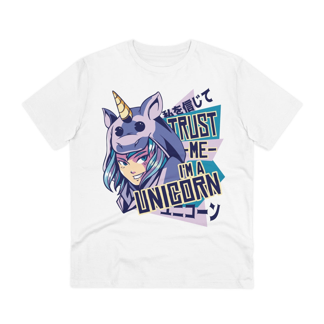 Printify T-Shirt White / 2XS Trust me I´m a Unicorn - Unicorn World - Front Design