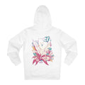 Printify Hoodie White / S Tulip - Flowers with Fairies - Hoodie - Back Design