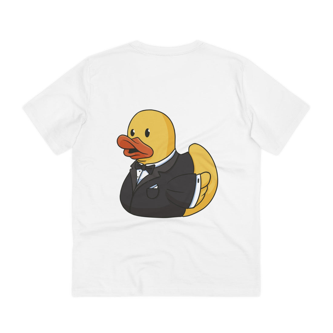 Printify T-Shirt White / 2XS Tuxedo - Rubber Duck - Back Design