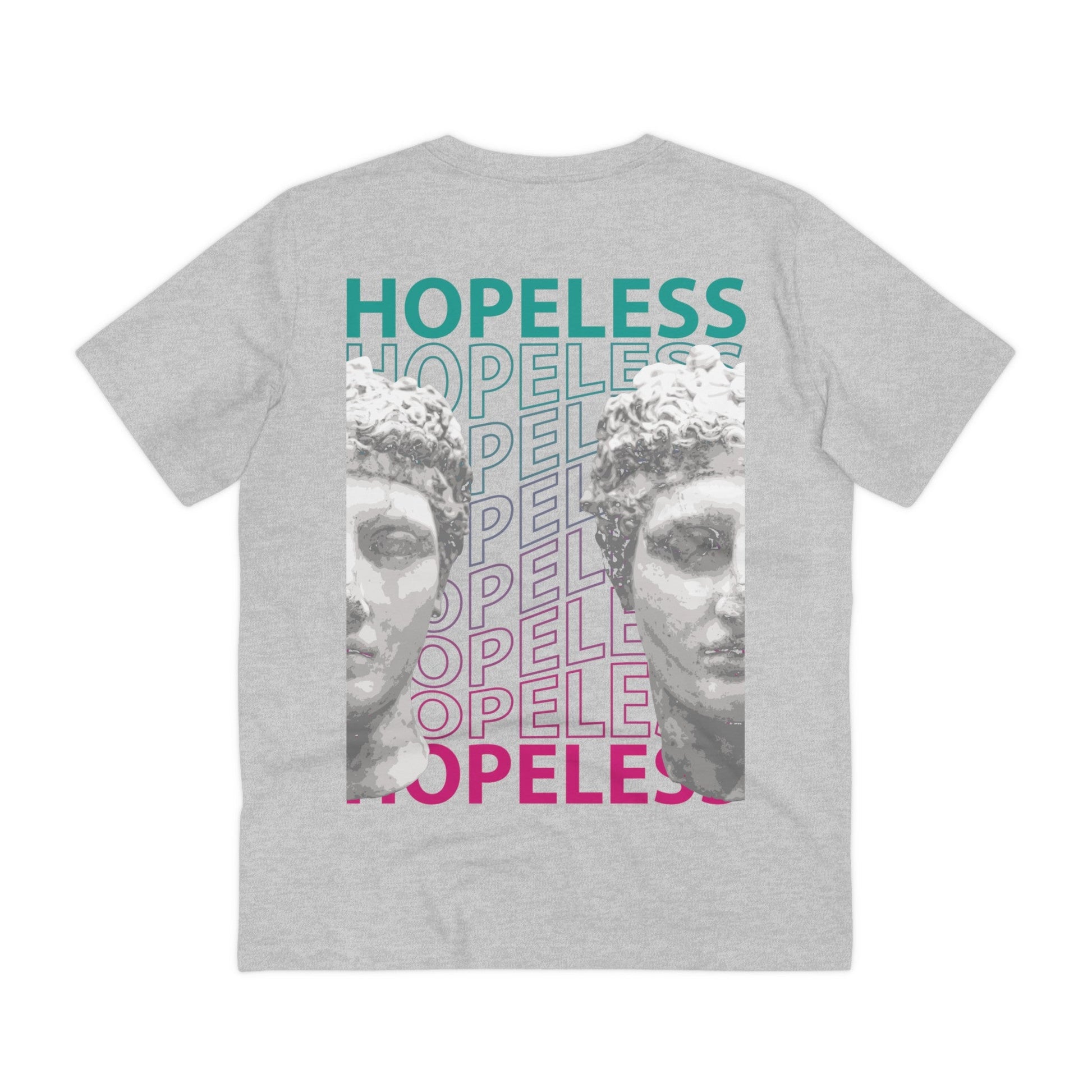 Printify T-Shirt Heather Grey / 2XS Two Heads Hopeless - Streetwear - Gods Way - Back Design