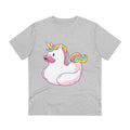 Printify T-Shirt Heather Grey / 2XS Unicorn - Rubber Duck - Front Design