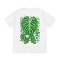 Printify T-Shirt White / 2XS Verucosum - Cartoon Plants - Back Design