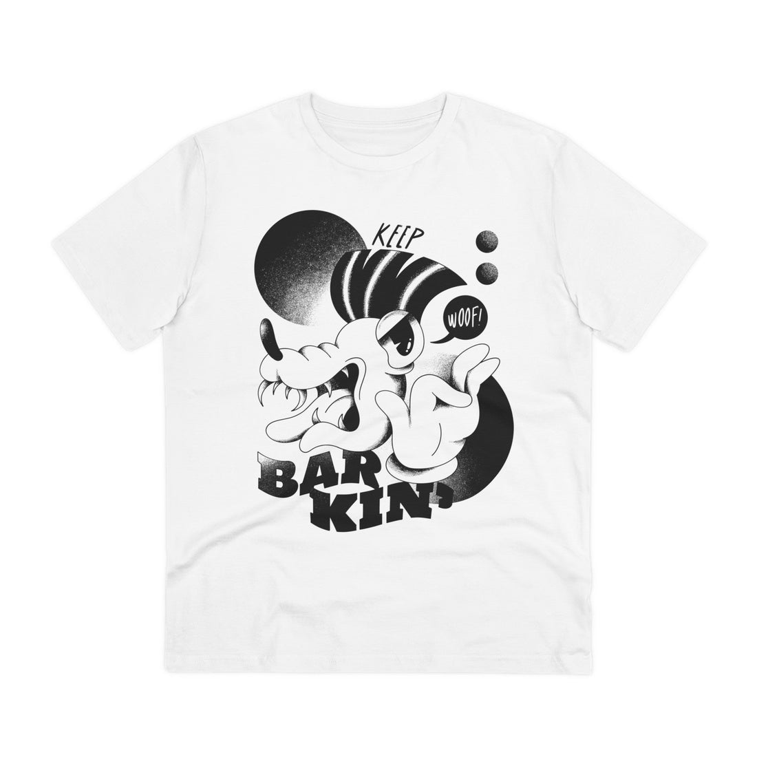 Printify T-Shirt White / 2XS Villian Dog Monster - Evil Characters - Front Design