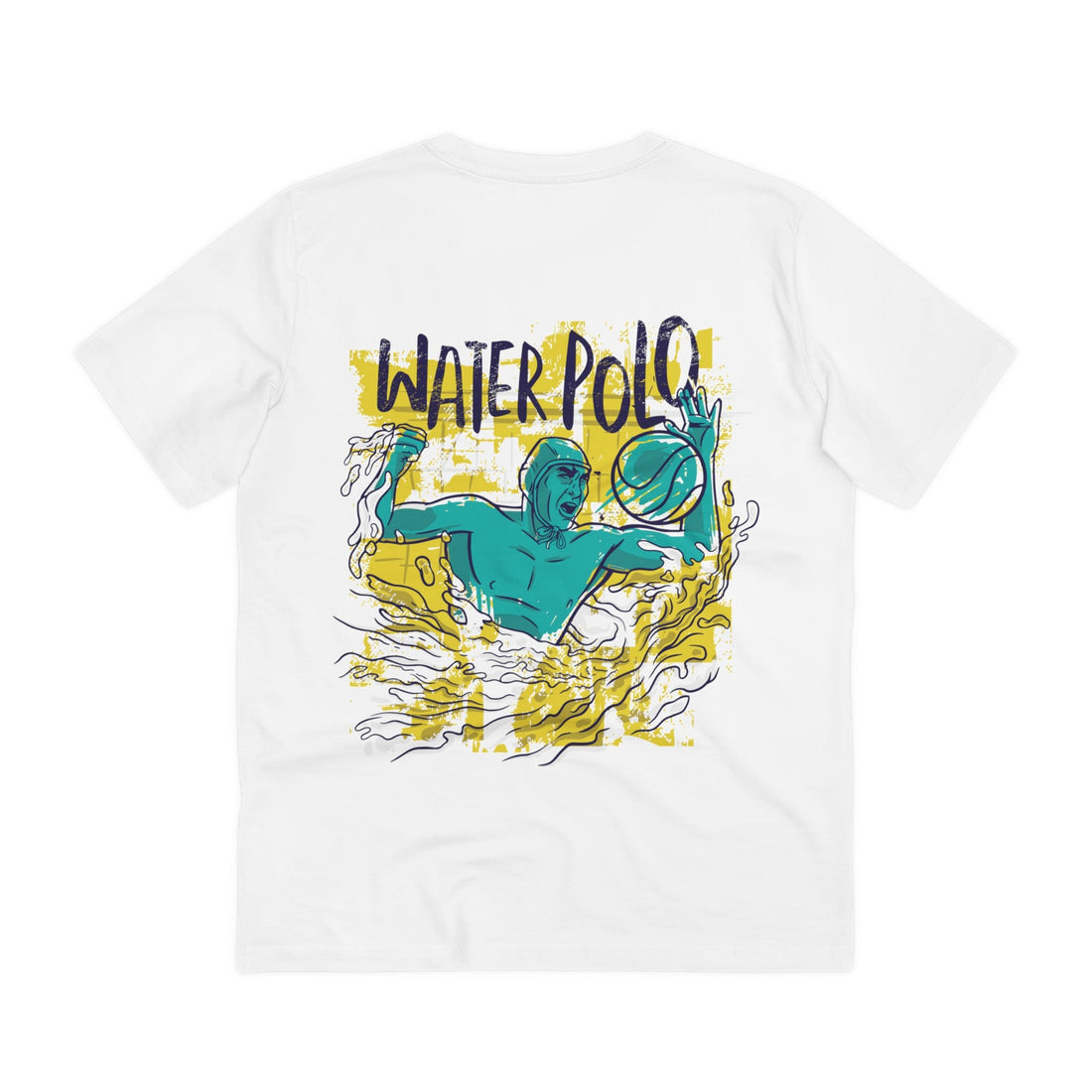 Printify T-Shirt White / 2XS Water Polo Man two - Grunge Sports - Back Design