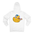Printify Hoodie White / S Water Polo swimmer - Rubber Duck - Hoodie - Back Design