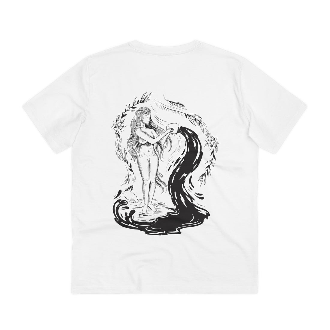 Printify T-Shirt White / 2XS Woman - Dark Fantasy - Back Design