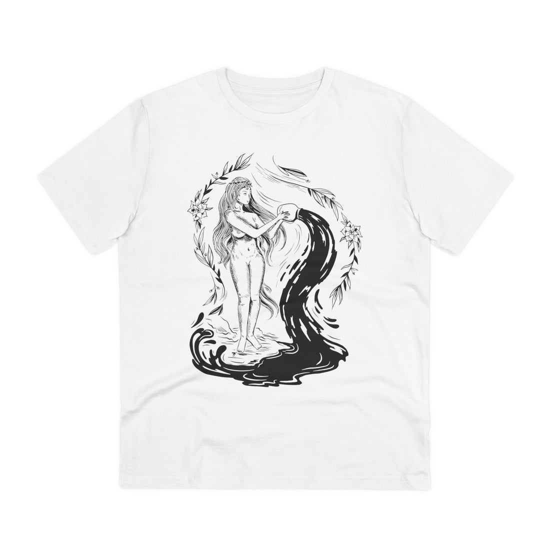 Printify T-Shirt White / 2XS Woman - Dark Fantasy - Front Design