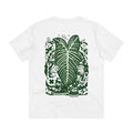 Printify T-Shirt White / 2XS Xanthosoma Lindenii - Cartoon Plants - Back Design