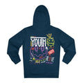 Printify Hoodie French Navy / S Youth enjoy believe - Streetwear - I´m Fine - Hoodie - Back Design