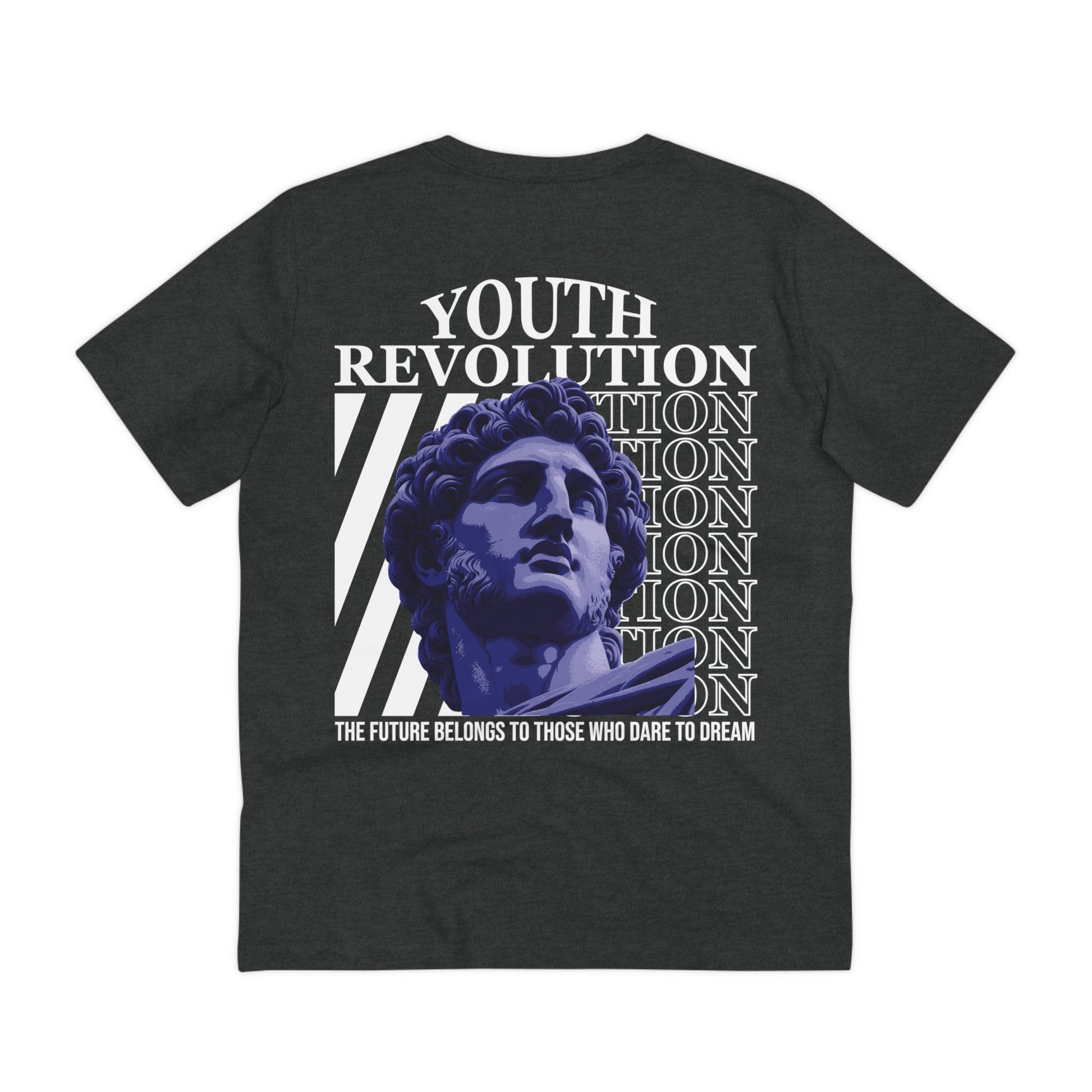 Printify T-Shirt Dark Heather Grey / 2XS Youth Revoulution - Streetwear - Gods Way - Back Design