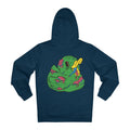 Printify Hoodie French Navy / S Zombie - Rubber Duck - Hoodie - Back Design