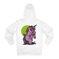 Printify Hoodie White / S Zombiecorn - Unicorn World - Hoodie - Back Design